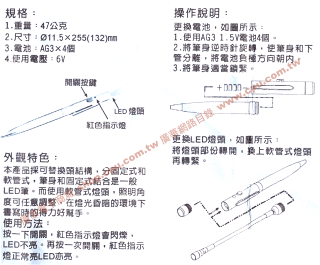 商品說明 商品說明