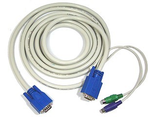 一對三 3M 專用機型 整合型 KVM 線材 一對三 3M 專用機型 整合型 KVM 線材