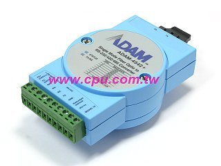 ADAM 單膜光纖轉RS-232/422/485轉換器