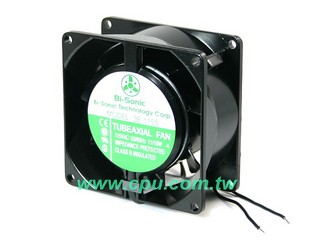 3吋80x80x38mm 鋁框鋁葉油封合銅 AC230V風扇
