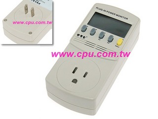 AC85~250V 八合一 多功能數位電力監測器