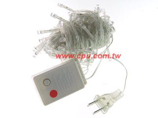 AC110V 白光10M 100LED節日燈條 (含跳機)