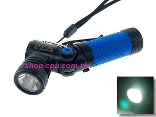 CREE高亮度5W LED白光4段 吸掛式手電筒(145...