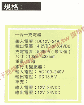 商品說明 商品說明