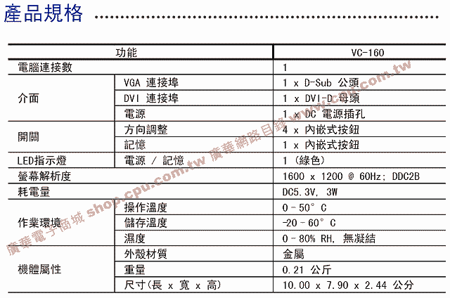 商品說明 商品說明