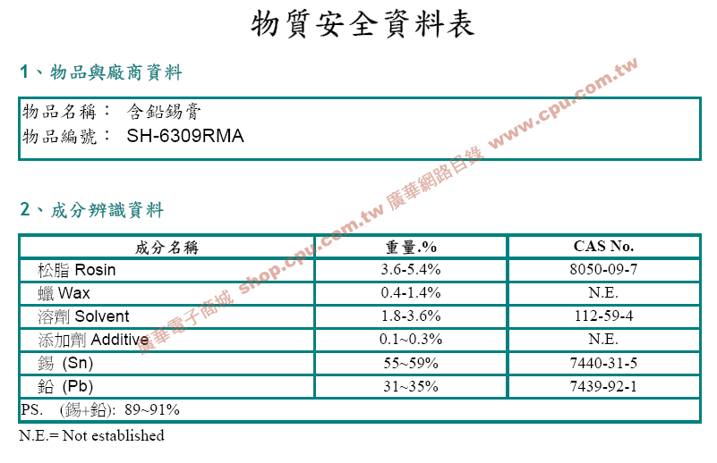 商品說明 商品說明