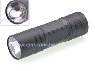 台製 5W LED三段式 防水鋁合金手電筒