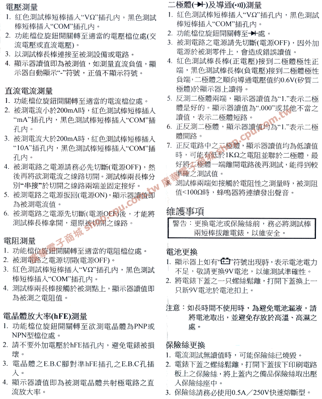 商品說明 商品說明