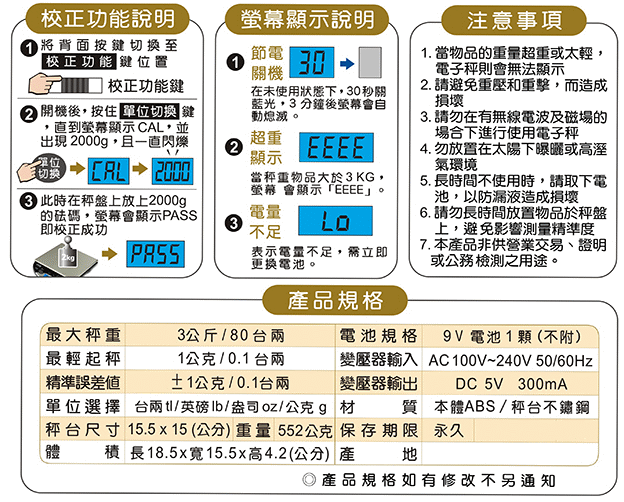 商品說明 商品說明