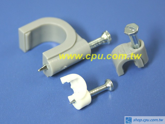 Nc 2n Nc2n 8mm灰色固定夾 線釘 100入 廣華電子