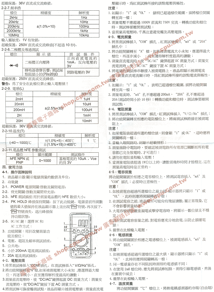 商品說明 商品說明