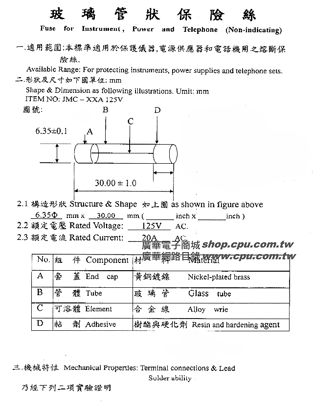 商品說明