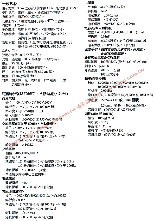 商品說明 商品說明