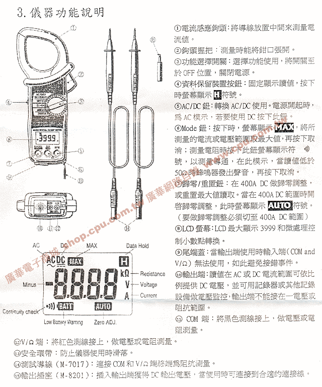 商品說明