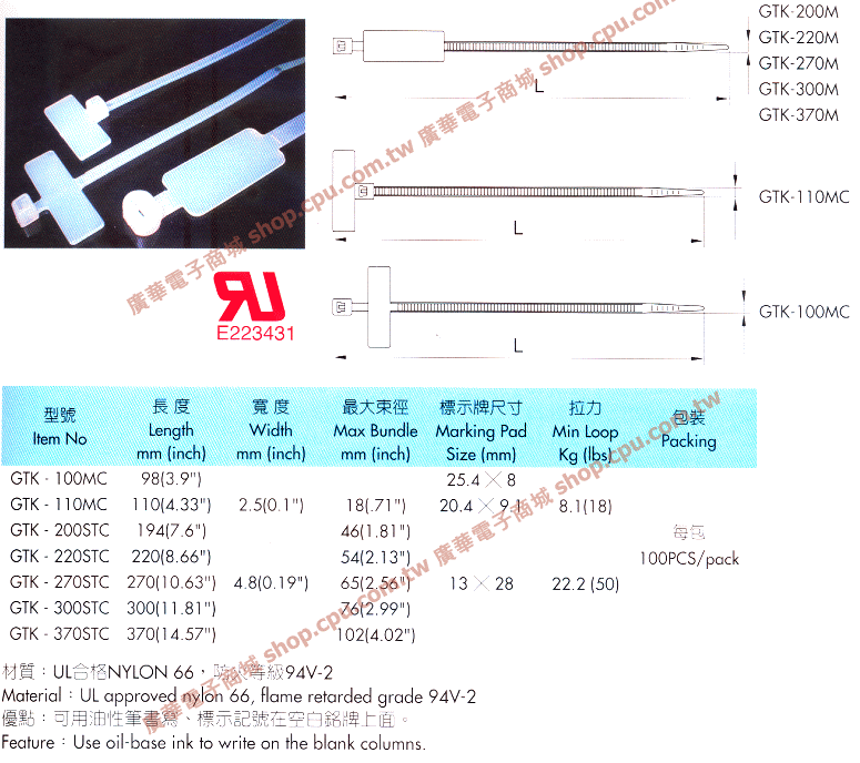 商品說明