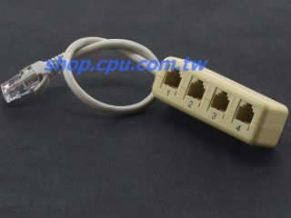 RJ45-4RJ11