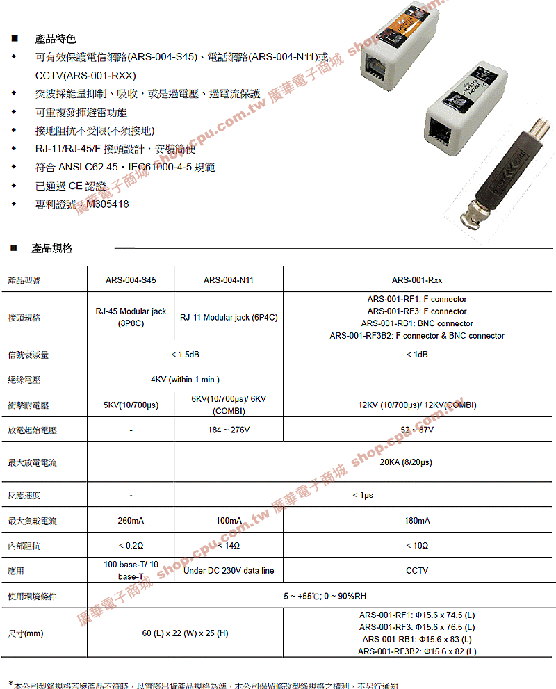 商品說明