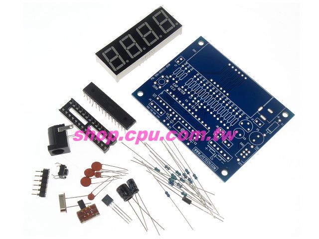 Jt kit 1pf 500uf簡易電容測量表 Diy套件 廣華電子