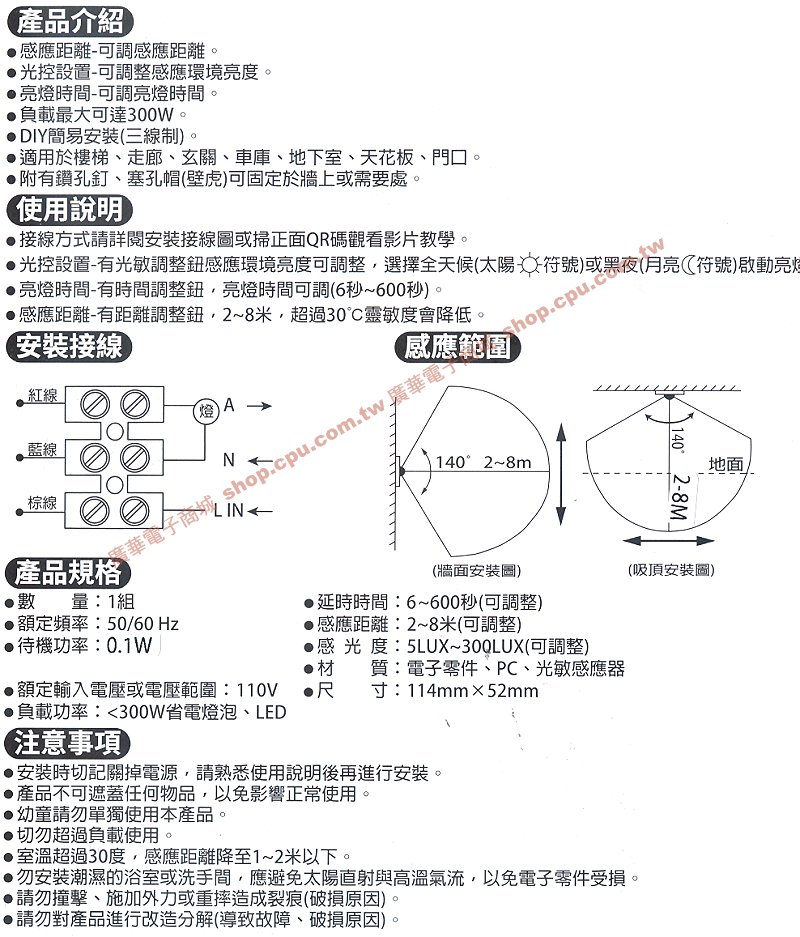 商品說明