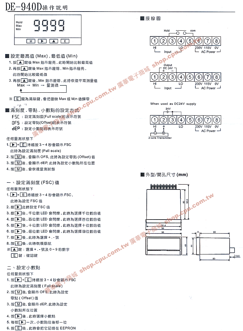 商品說明