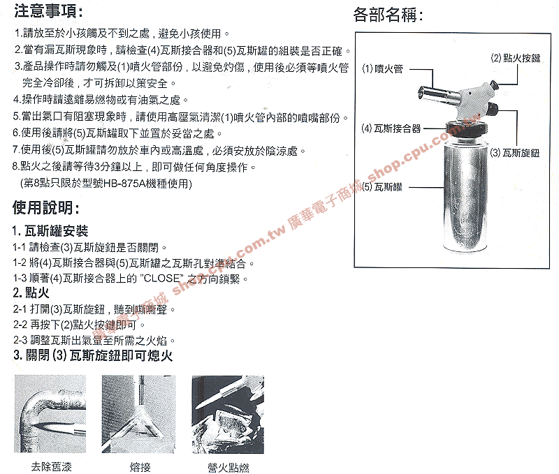 商品說明