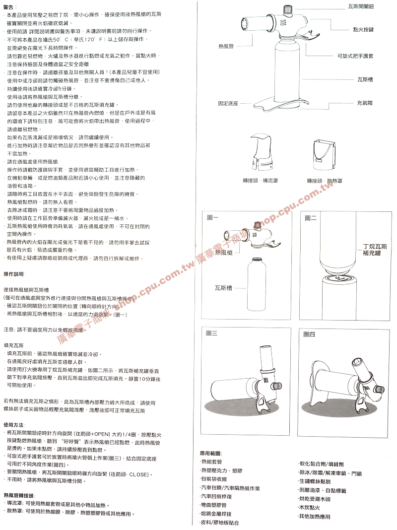 商品說明