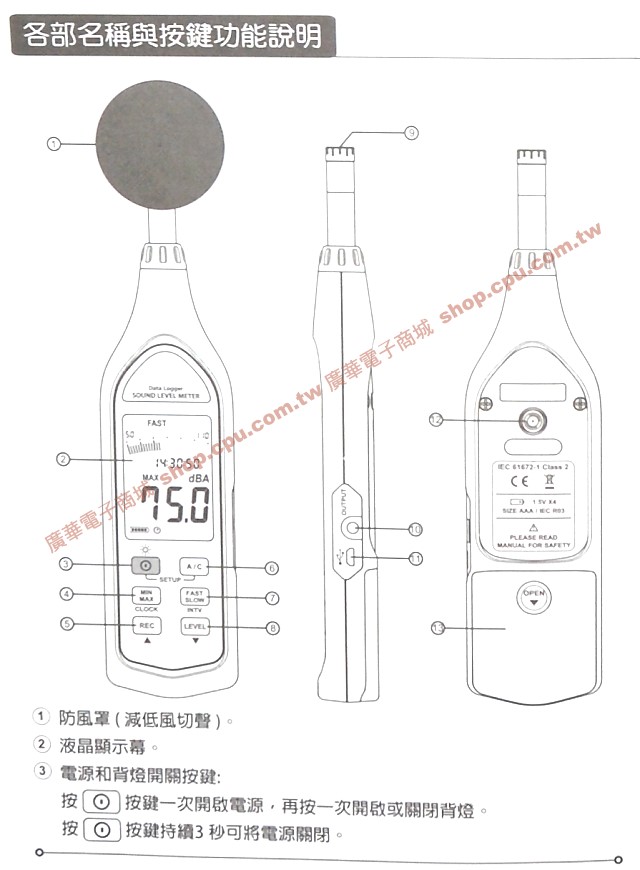 商品說明