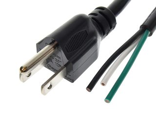 3P公單頭16#(1.25平方)電源線