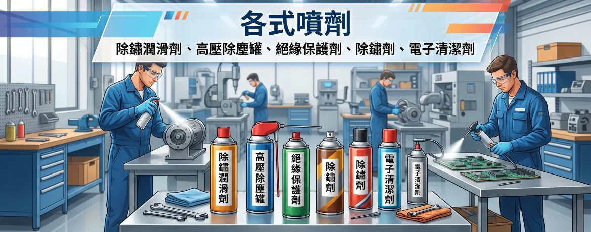 各式噴劑系列